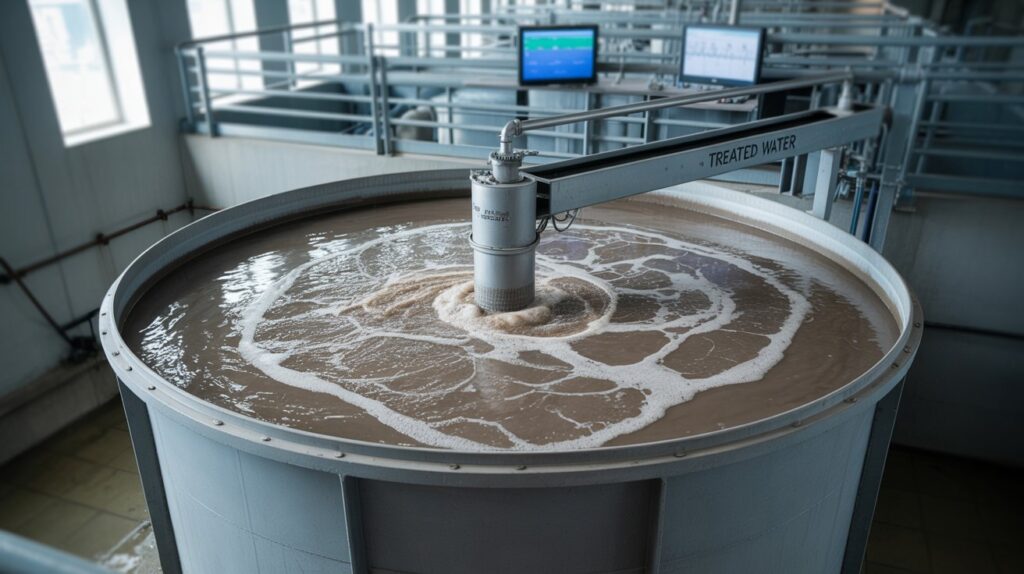 Dissolved air flotation (DAF) thickeners
